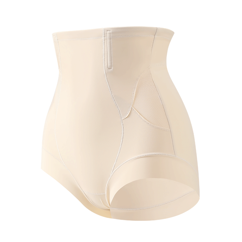 Tingmei High Waist Shaping Hip-Lifting Tummy Control Postpartum Body Shaping Waist Cincher Butt-Lifting Non-Rolling Women's Underwear