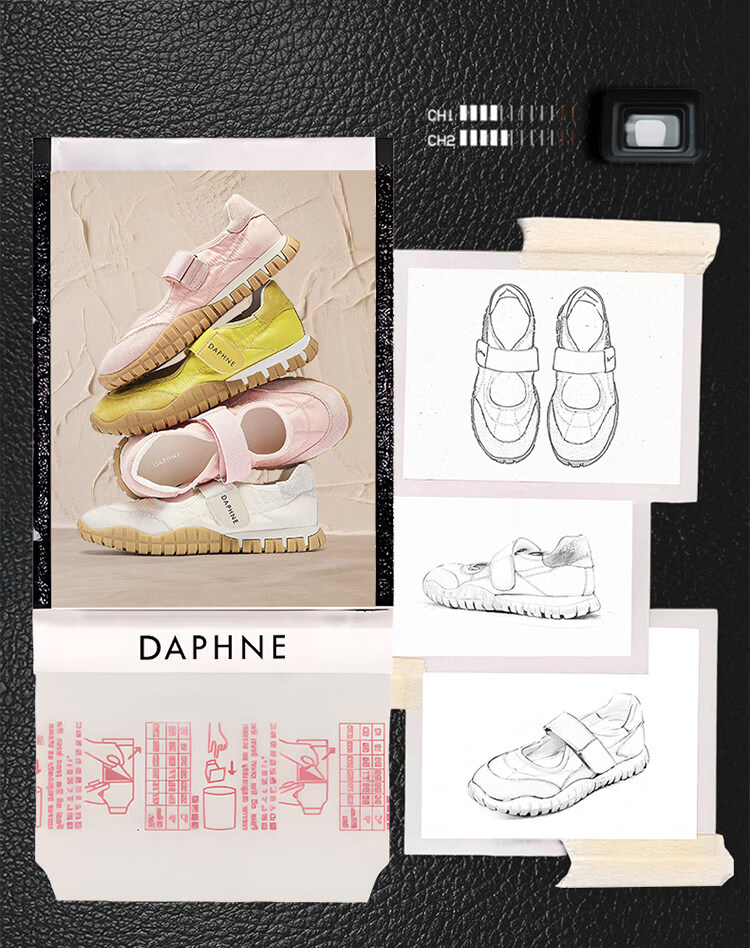 Daphne Women's Sports Mary Jane Shoes 2026 New Summer Breathable Sandals Ballet Flats Velcro Lightweight Trainer Shoes 2