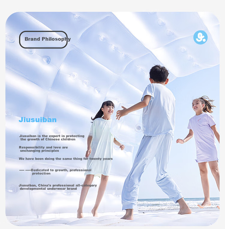 Jiusuiban Lyocell Daily Disposable Children's Underwear Girls Disposable Panties Travel School Period Triangle Shorts 15