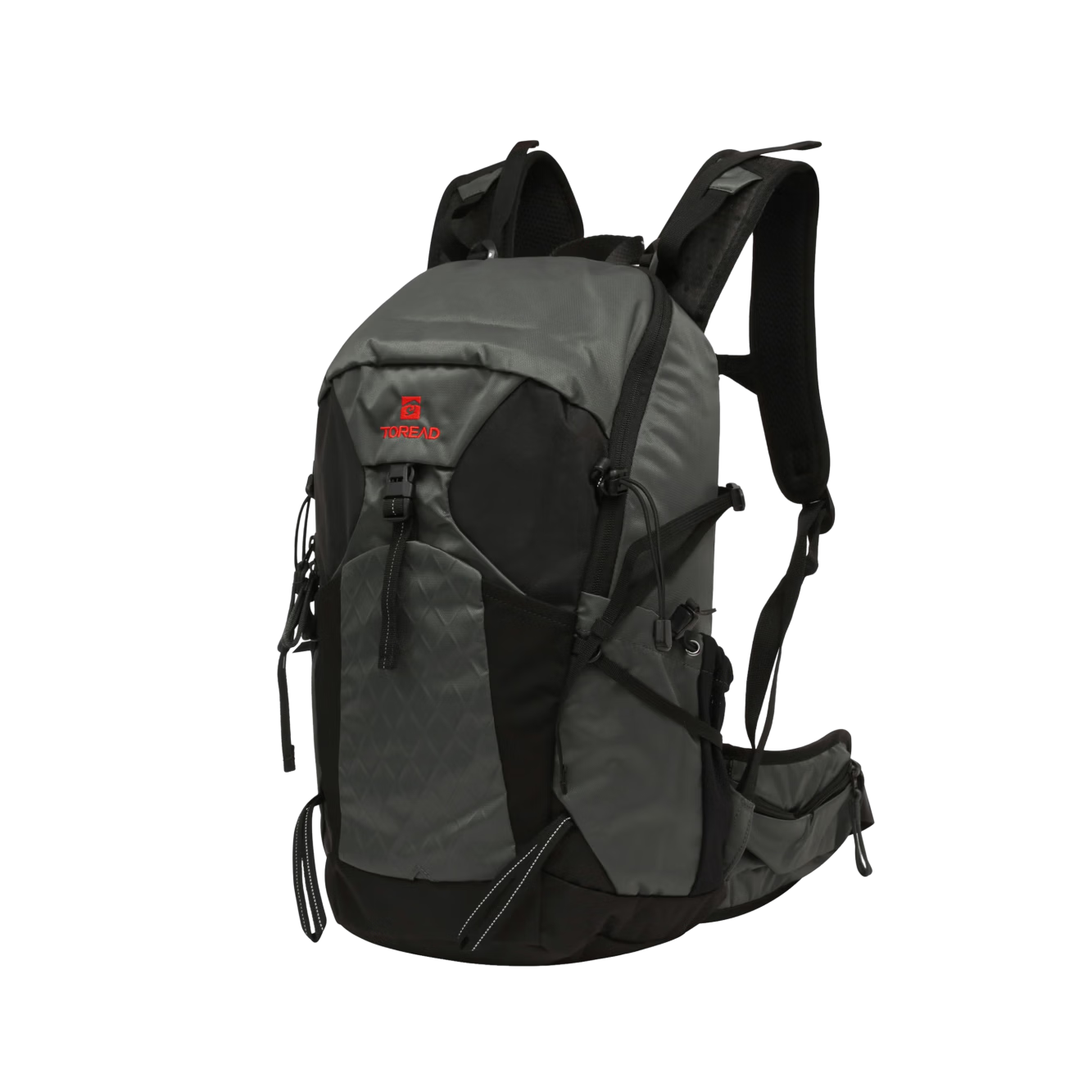 TOREAD Snow Mountain AIR Hiking Backpack, 38L Outdoor Professional Trekking Rucksack, Multifunctional Carrying Travel Bag, Charcoal Gray