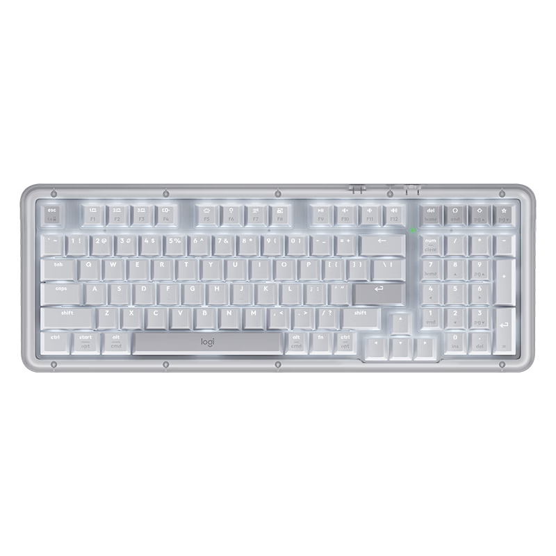 Logitech ALTO KEYS K98M Plus Custom Wireless Mechanical Keyboard White K98M Plus Custom Keyboard White