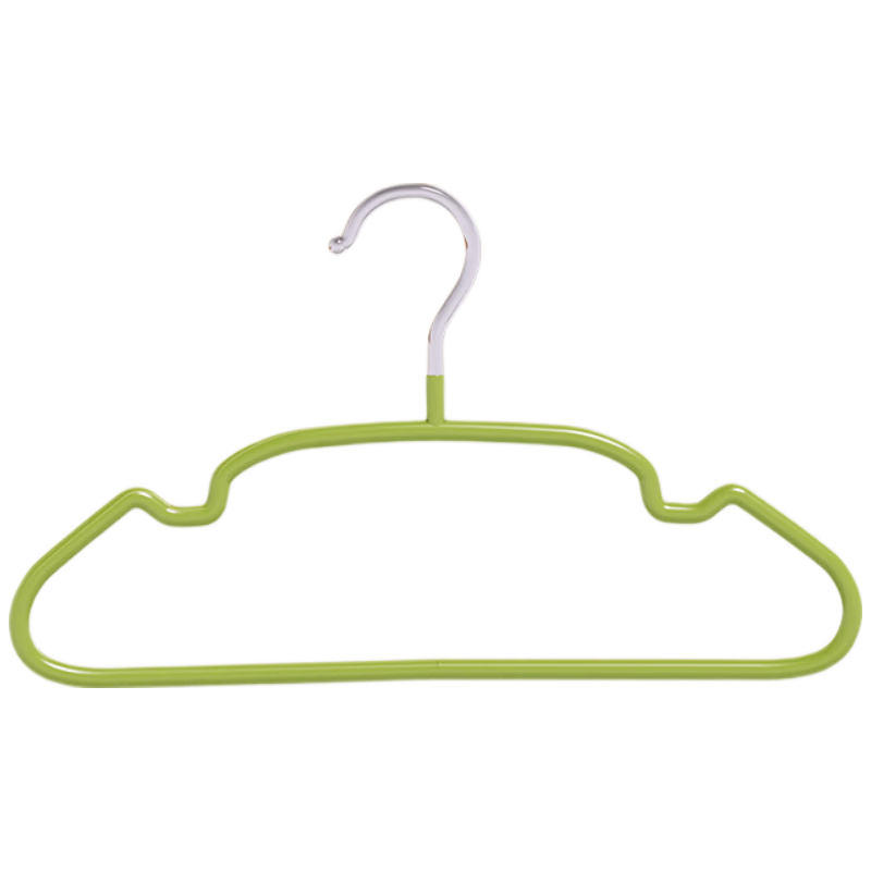 Fan Ye 20-Pack Children's Resin Hangers Baby Non-Marking Non-Slip Household Clothes Hangers Baby Clothes Drying Rack