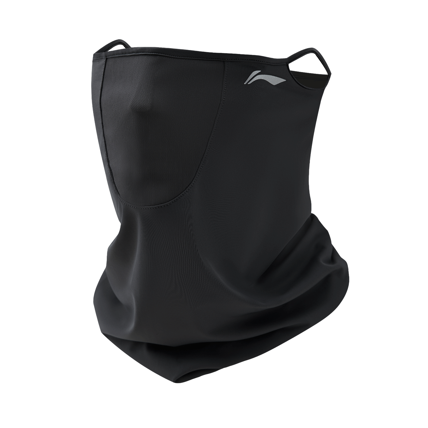 Li-Ning Cycling Sun Protection Face Mask for Men, Hanging Ear Ice Silk Face Cover, Summer Outdoor Cycling Anti-Sand Hiking Fishing Sunshade