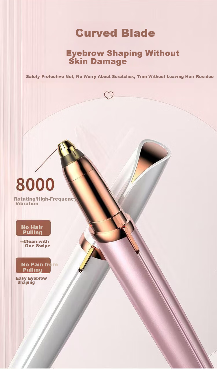 LiQing Double-Ended Eyebrow Brush and Eyelash Comb Spiral Brush Natural Eyelash Curling Portable Eyebrow and Eyelash Brush 9
