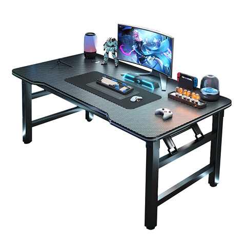 Quanpinwu Folding Table, Computer Desk for Home Study, Gaming Desk, E-Sports Desk, Learning Desk, E1 Office Desk, Long Table