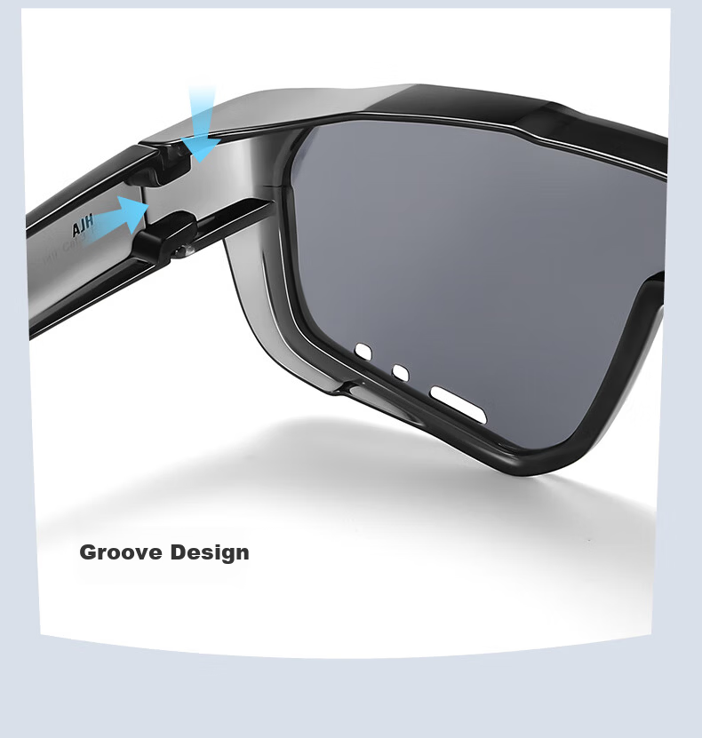 HLA Polarized Prescription Clip-On Sunglasses for Men and Women Outdoor Sports Cycling Driving UV Protection 13