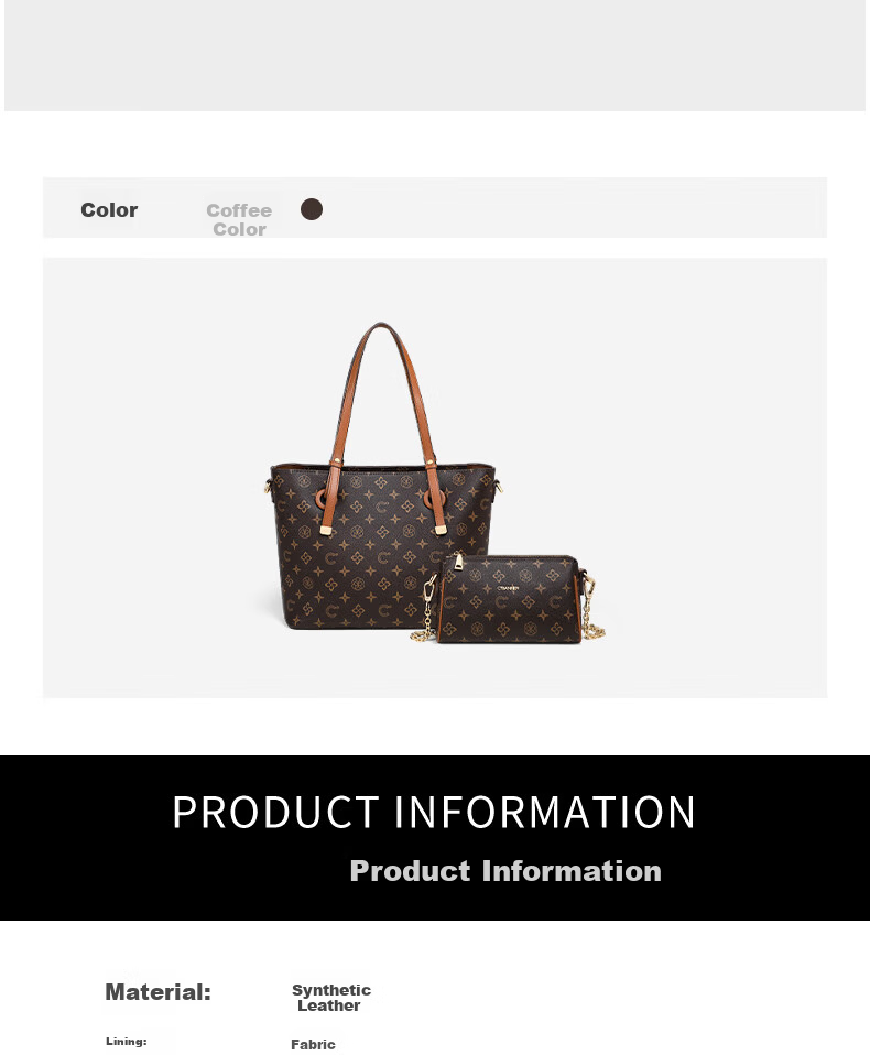 C.BANNER Women's Tote Bag Large Capacity Crossbody Shoulder Bag Mother-Child Bag Birthday Gift Premium Feel for Girlfriend Wife 5