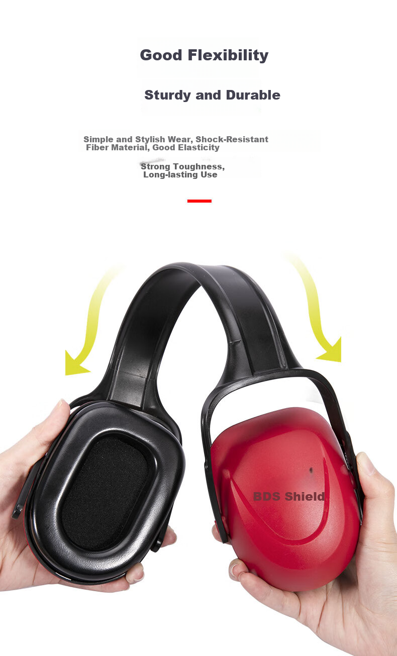BDS Professional Noise Reduction Ear Muffs Industrial Grade Workshop Factory Noise Cancelling Headphones EM-5008 7