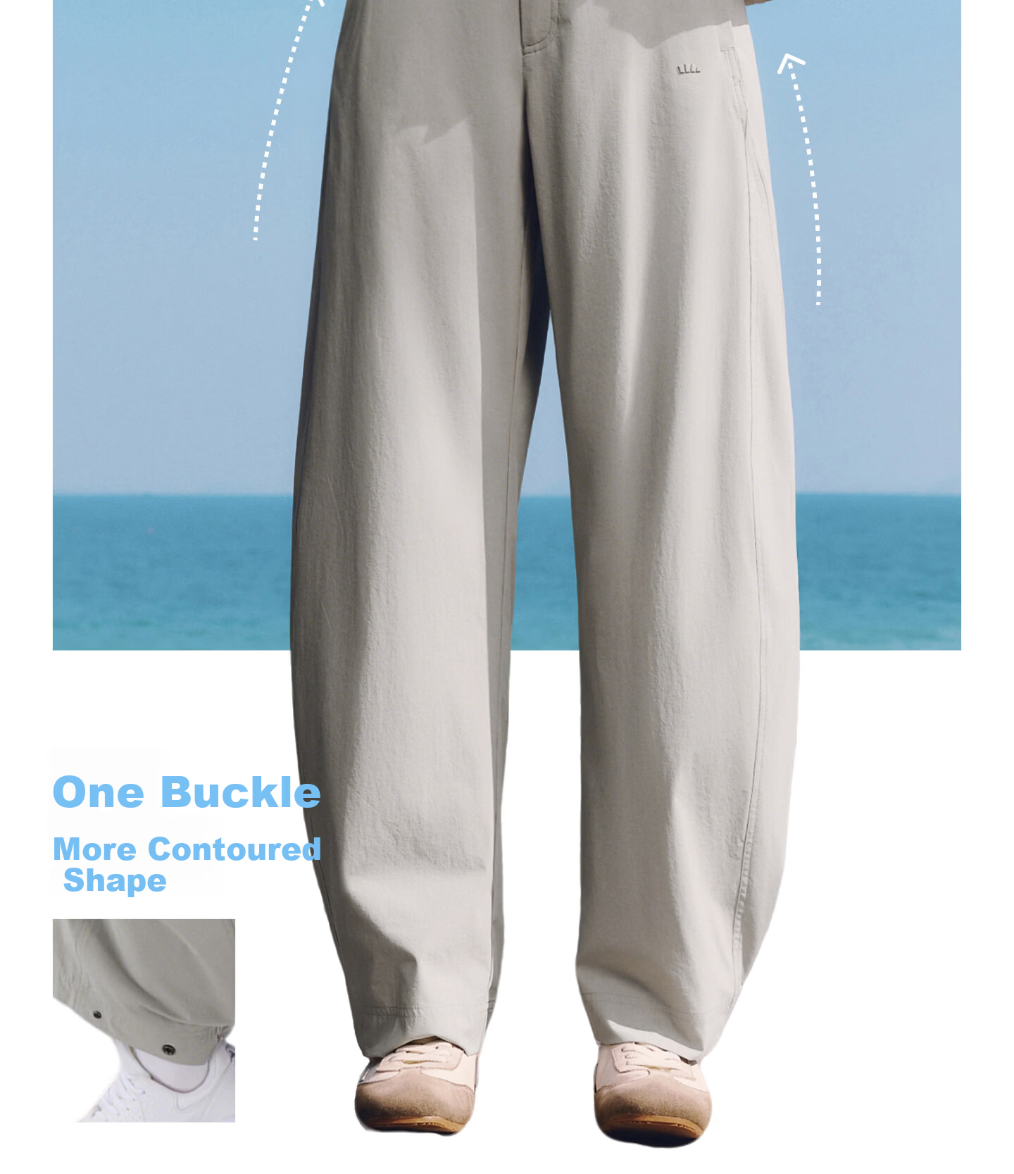 Beneunder Quick-Dry Curved Blade Pants Women's Sports Casual Long Trousers Commuter Woven Sun Protection Pants DS011 26 Spring Summer 8