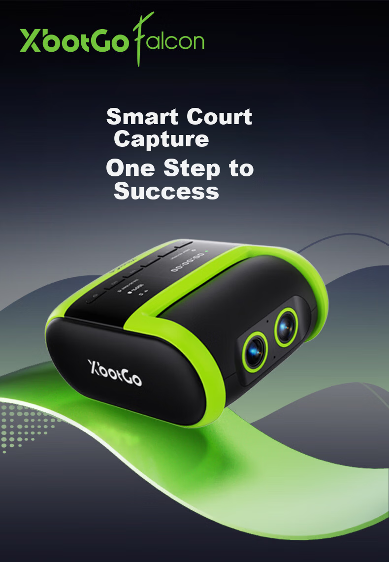 XBOT GO Falcon Court Camera Falcon Event-Grade AI Auto-Tracking Camera Professional Live Recording Device for Soccer and Basketball Training - Green 3
