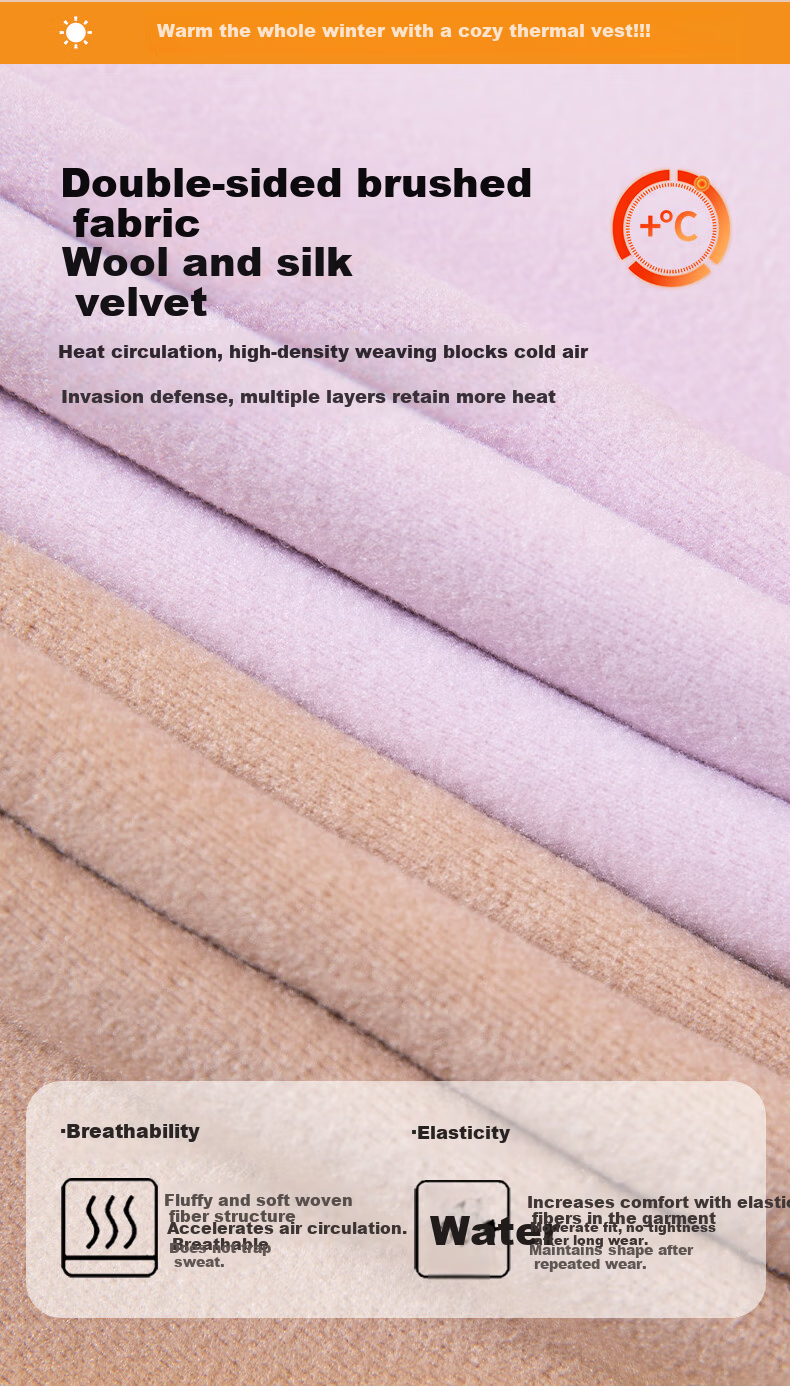 Meishianxuan Girls Thermal Vest Autumn Winter High School Student Underwear German Velvet Heating Fleece Development Bra with Chest Pads 4