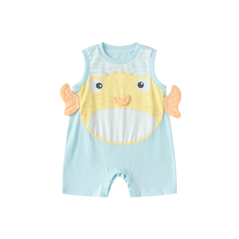 Balabala Baby Romper Infant Jumpsuit Cute Summer 2026 Mall Edition