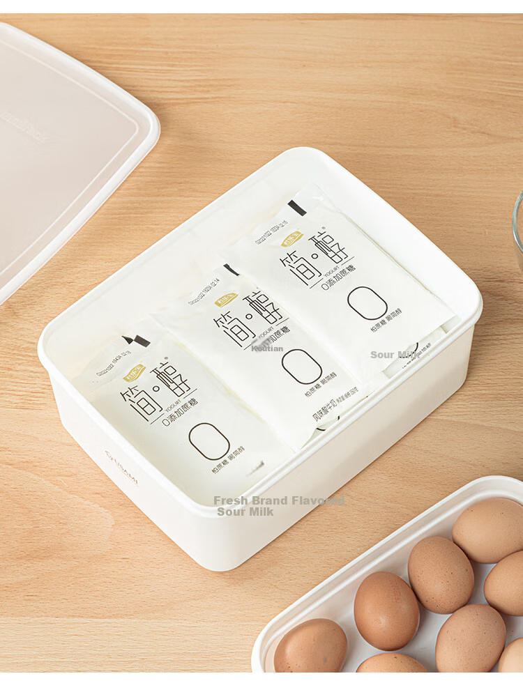 Daisy Leaf Breast Milk Storage Box Refrigerator Freezer Milk Storage Container Fresh-Keeping Freezing Milk Storage Box 13