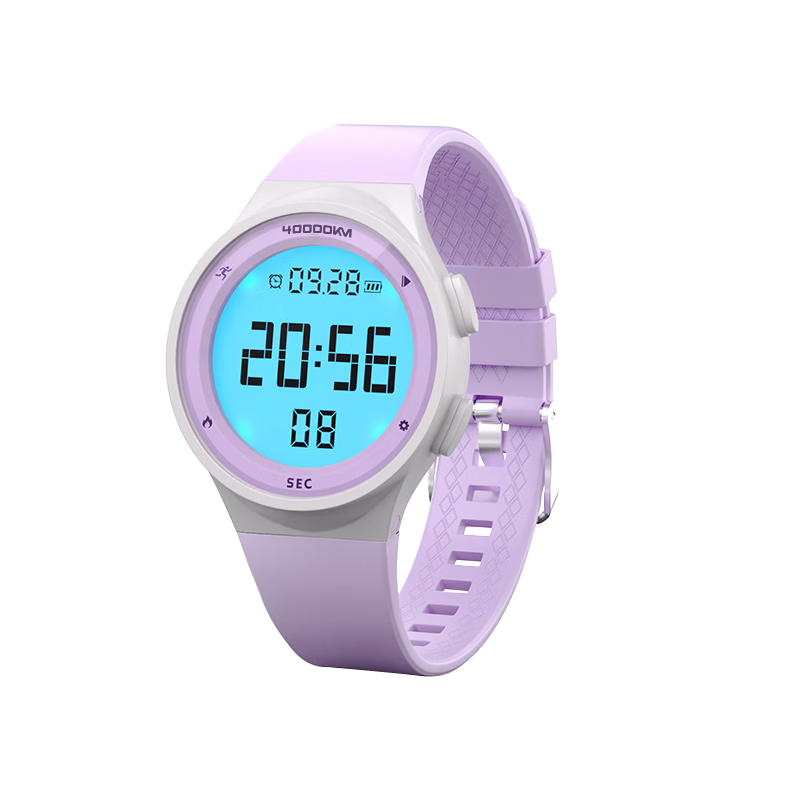 40,000 Kilometers Middle School Student Smart Lightweight Girls Sports Waterproof Vibration Alarm Clock Step Counter Wristband Children's Day Gift
