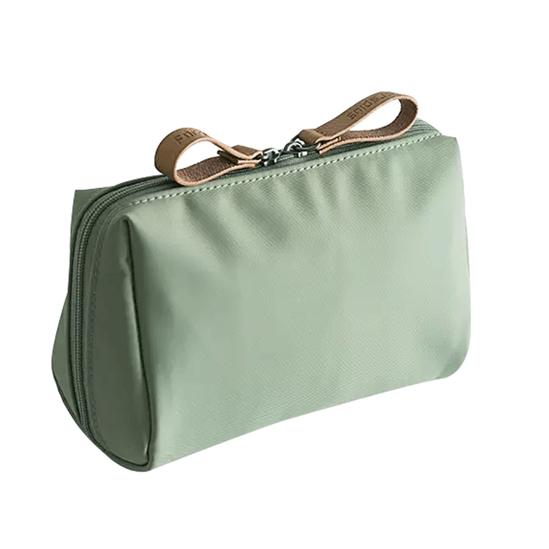 Chense Cosmetic Bag, Portable Storage Bag, Travel Large Capacity Mouth Red Packet, Small Storage Bag, Toiletry Bag