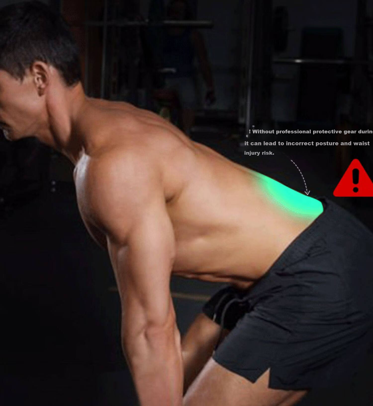 Anta Men's Sports Waist Support Belt for Lumbar Disc Herniation, Muscle Strain, and Prolonged Sitting Pain Relief 3