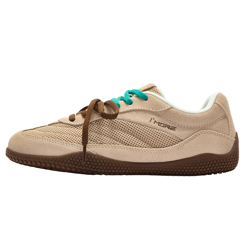 361° Sports Flat Shoes 2 Spring Summer Miu Series Women's Thin Sole T-Strap Derby Casual Sneakers 682626710F-5