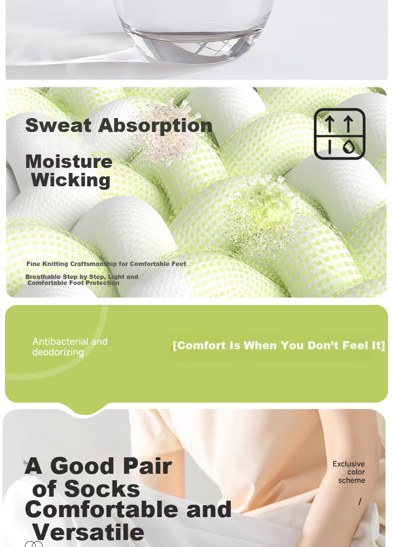 QIHAIQIU Disposable Socks for Men And Women, Summer Thin Mesh, Travel Business Trip Sweat-Absorbing Comfortable Breathable Military Training Short Tube White 10 Pairs 9