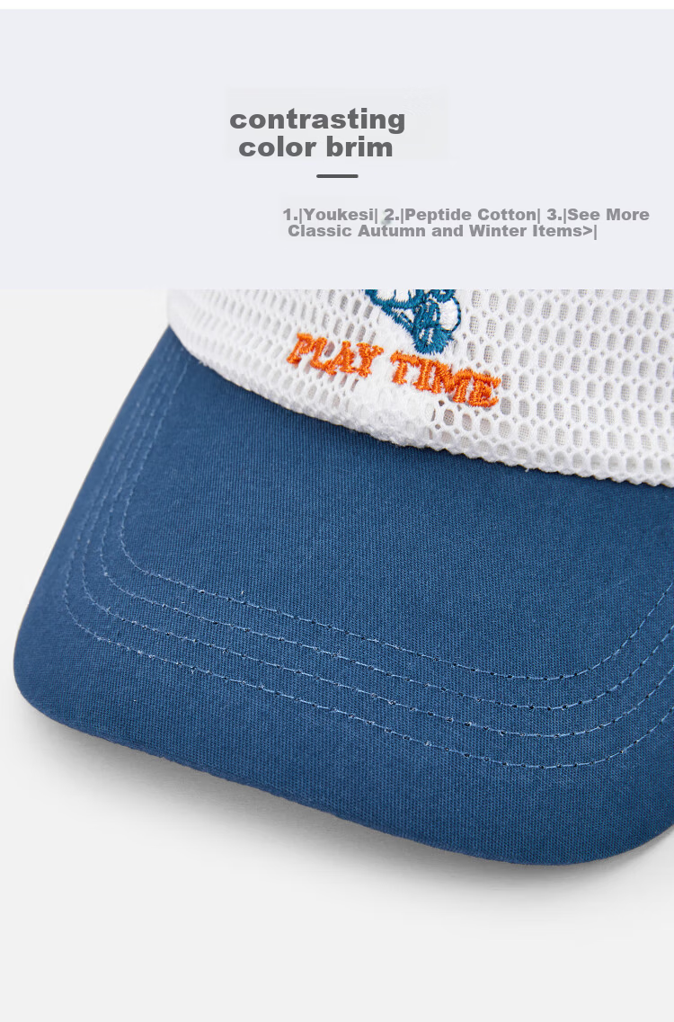 BALABALA Kids Baseball Cap Summer Boys Girls Sun Hat Embroidered Fashion Cute 208225160206 10