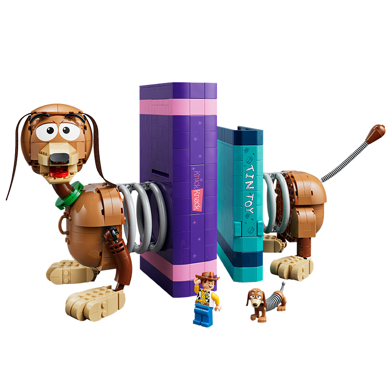 LEGO Disney 43301 Toy Story Slinky Dog Bookends Kids Boys Girls Toy Children's Day Gift