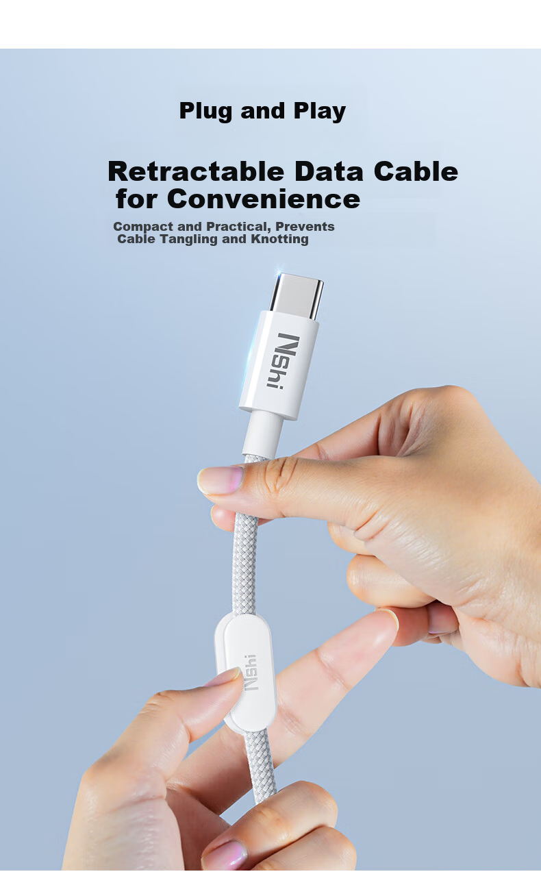 Dual-Head Type-C Data Cable PD 100W/88W Fast Charging Compatible with Huawei Mate70 Pro, Apple iPhone 17/16, Honor, Xiaomi Tablet, Laptop, Car Use, 2m 3