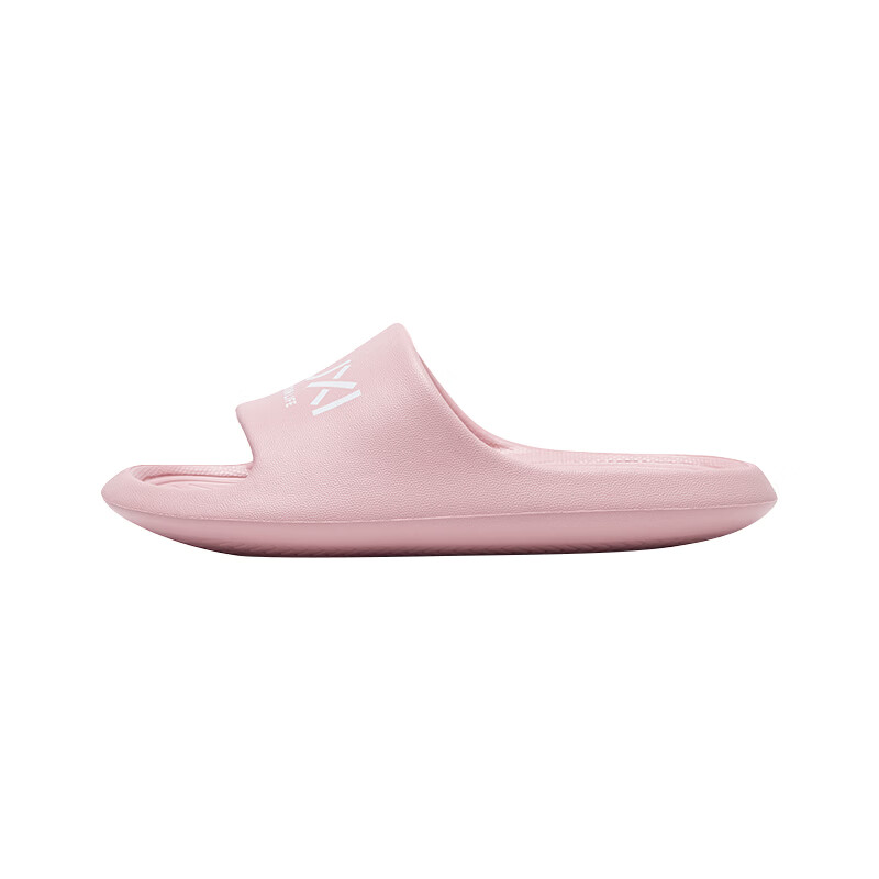 Puxi Banana Letter Print Trendy Slippers Non-slip EVA Material Couple Unisex Pink 35-36