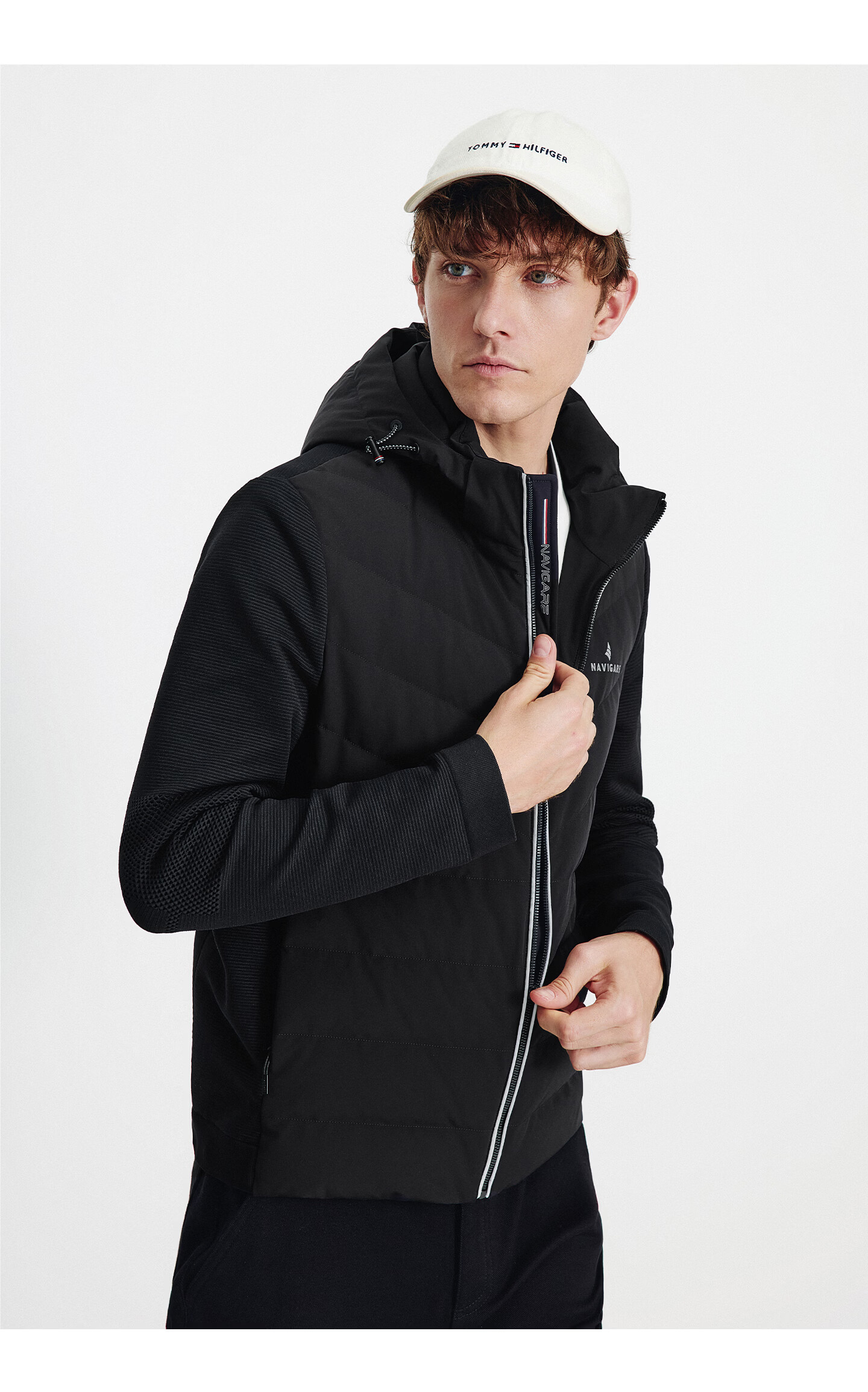 Navikail Italian Small Sailboat 25th Anniversary New Men's Hooded Down Jacket Thin Sports Coat 1341605505 16