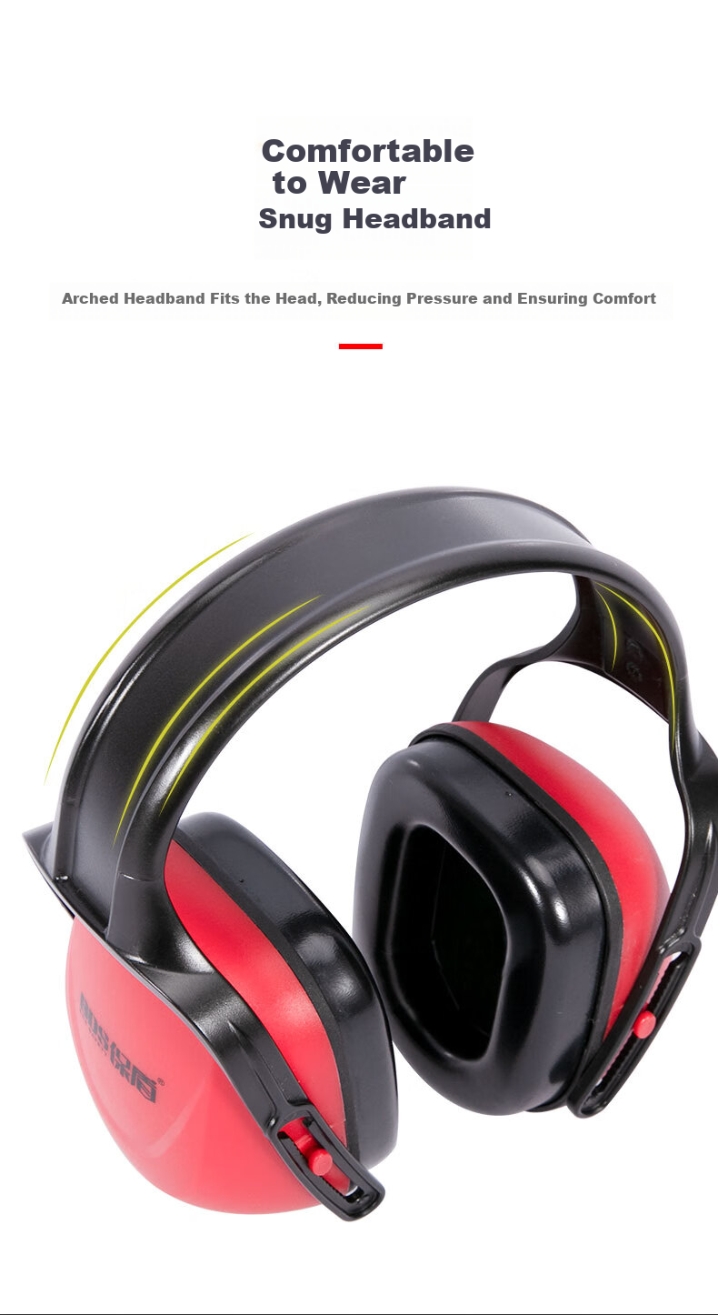 BDS Professional Noise Reduction Ear Muffs Industrial Grade Workshop Factory Noise Cancelling Headphones EM-5008 5