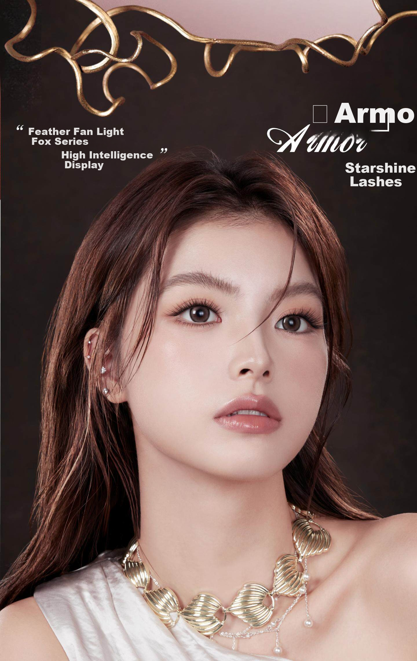 UIMO Rose Knight No-Glue False Eyelashes Korean Asian Airy Fox Style Eyelashes Thorn 7