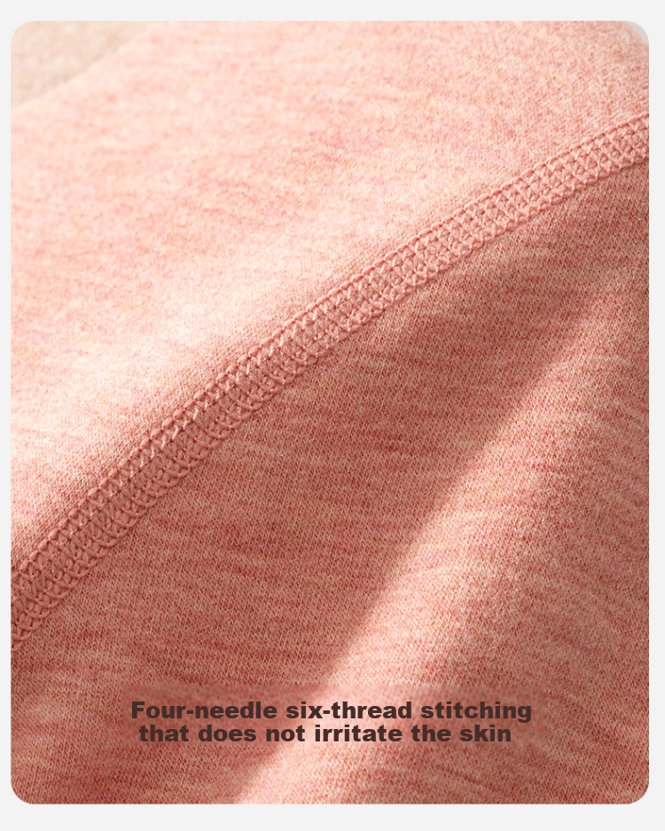 Zaisuo Women's Thermal Wool and Silk Autumn Winter 5-Minute and 7-Minute Sleeve Short Sleeve German Velvet Heat Retaining Seamless Top 20