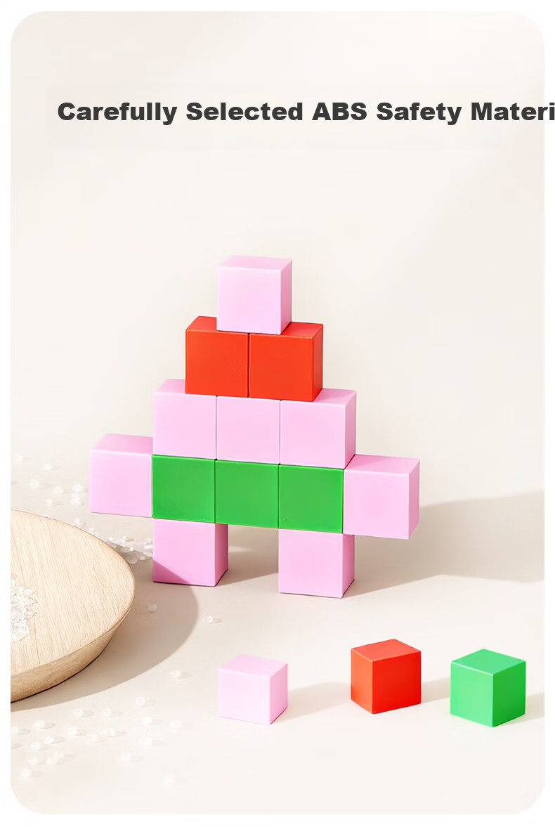MAGPLAYER Magnetic Building Blocks 48-Piece 3D Magnetic Geometric Puzzle Toy for Kids Ages 3-6 Educational Birthday Gift 9