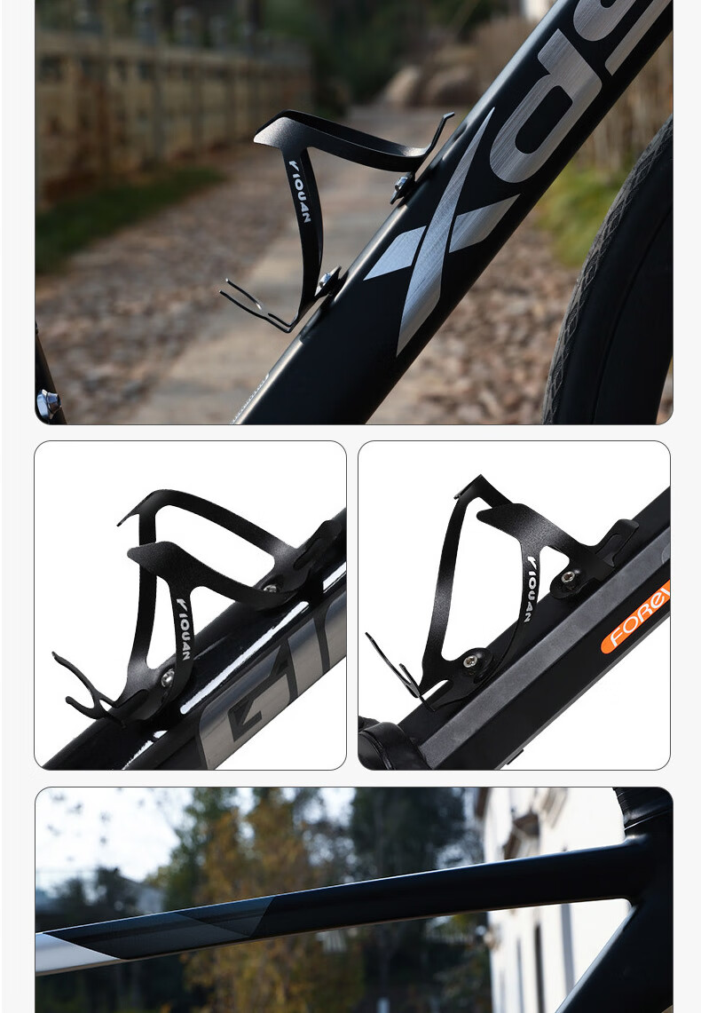 40,000km Bicycle Water Bottle Cage Aluminum Alloy Mountain Road Bike Cup Holder Cycling Mount Accessory 11