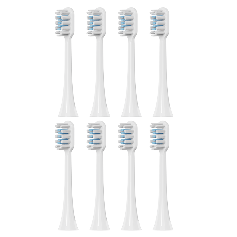 MUBE Compatible Mi Home Xiaomi Electric Toothbrush Heads T301/T302/T501/MES605/MES608 Soft Bristle Sonic Electric Toothbrush Replacement Heads