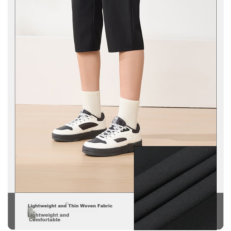 361° Women's Summer New Sun Protection Running Loose Sports Casual Capri Pants 662624705H-3 17