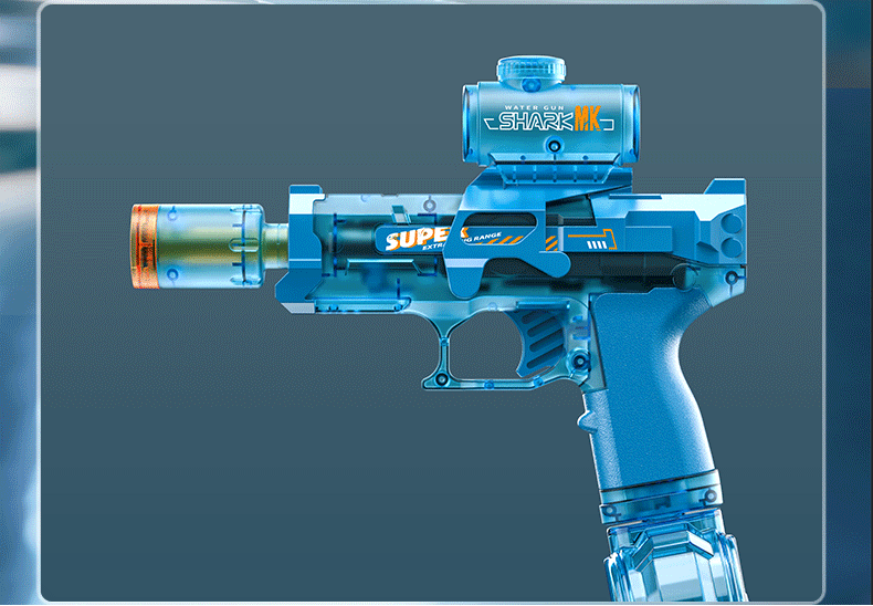 Qizhi Creative Fire Mouse Electric Water Gun Outdoor High-Pressure Fully Automatic Toy for Kids Ages 6-14 Birthday Gift for Boys and Girls 4