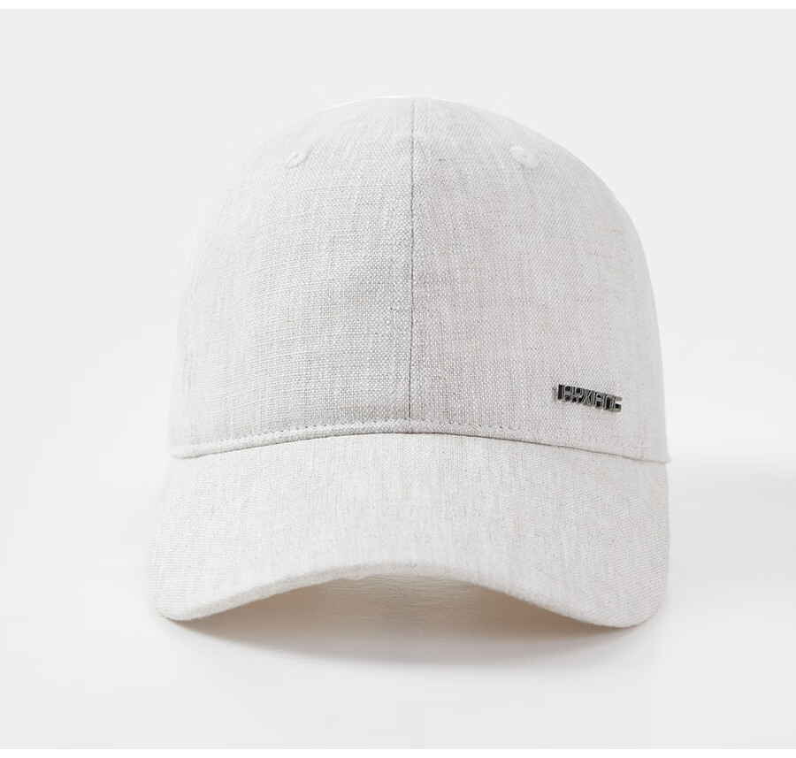 Hengyuanxiang Linen Baseball Cap Men's Summer Long Brim Thin Breathable Sunshade Large Head Grandpa Duckbill Hat Father's Day Gift 8