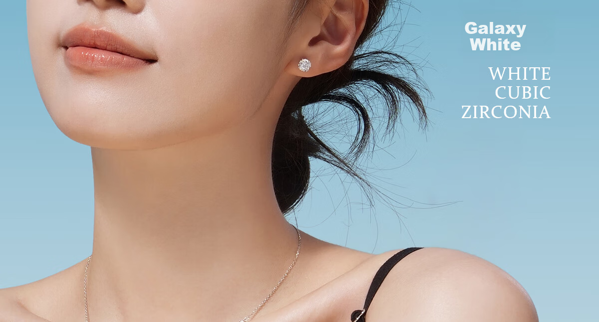 CHOW TAI SENG Rose Nebula S925 Sterling Silver Stud Earrings for Women Luxury Elegant High-End Jewelry Birthday Gift for Girlfriend 8