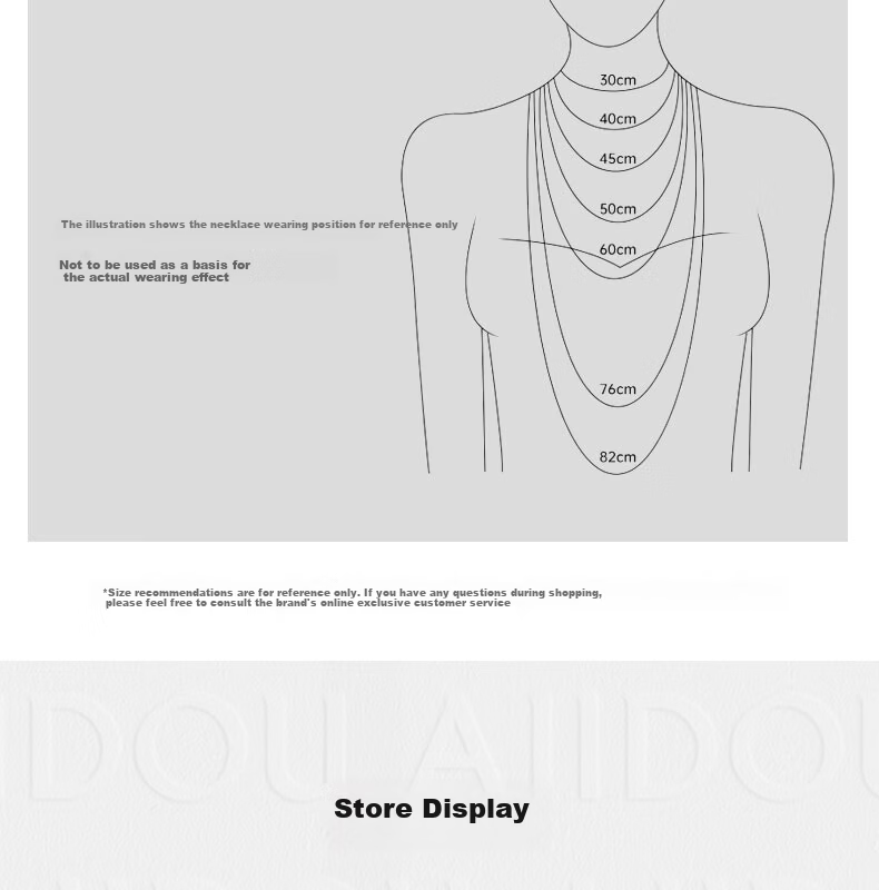 Aji Bean Women's Fashion Starry Sky Pearl Clavicle Necklace New Luxury Sweater Chain Accessory New Year Edition 4