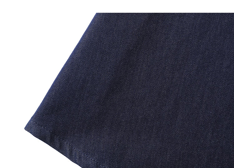 Demana [with Lyocell] Spring Cloud Cotton Denim Style Elastic Waist A-Line Flared Slimming High-End Women's Skirt 14
