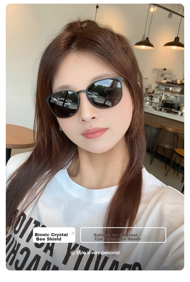 Morak Honeycomb Photochromic Protective Glasses Post-Femtosecond Surgery Sunglasses Women Blue Light Blocking Radiation UV Protection Goggles Men 11