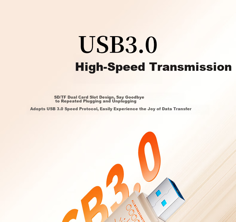 HP Type-C 3.0 Card Reader High-Speed SD/TF Dual Slot for Phone Computer MacBook iPad Tablet Camera CT212 4