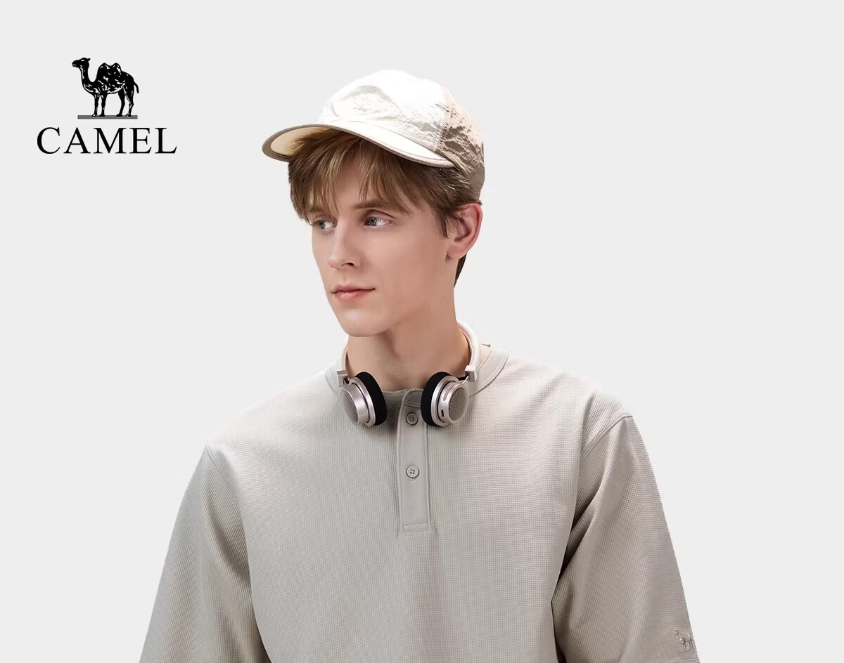 CAMEL [Youkesi] Outdoor Men's T-Shirt 26 Spring Summer Short Sleeve Cotton Breathable Stretch Hiking Mountaineering Sports Top 9173 1