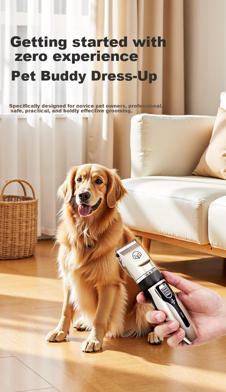 Yijan Pet Paw Hair Trimmer, Cat And Dog Side Trimming And Hair Suction Tool, Pet Store Same Model Grooming Clipper, Graduation Gift 3