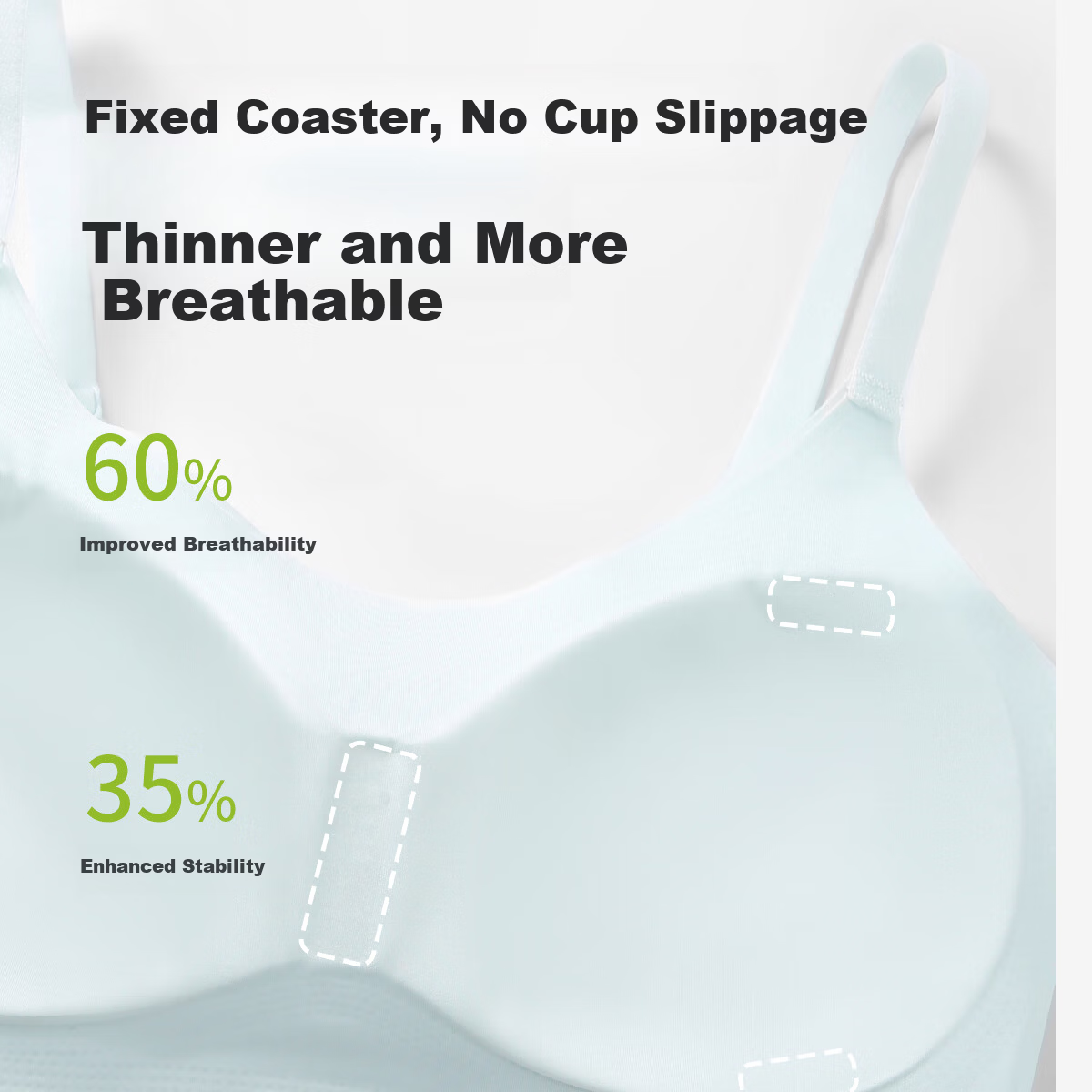 COCO SMART Underwear for Girls 12-16 Years Old, Teen Camisole Vest, Youth Stage Two High School Sports Bra 7