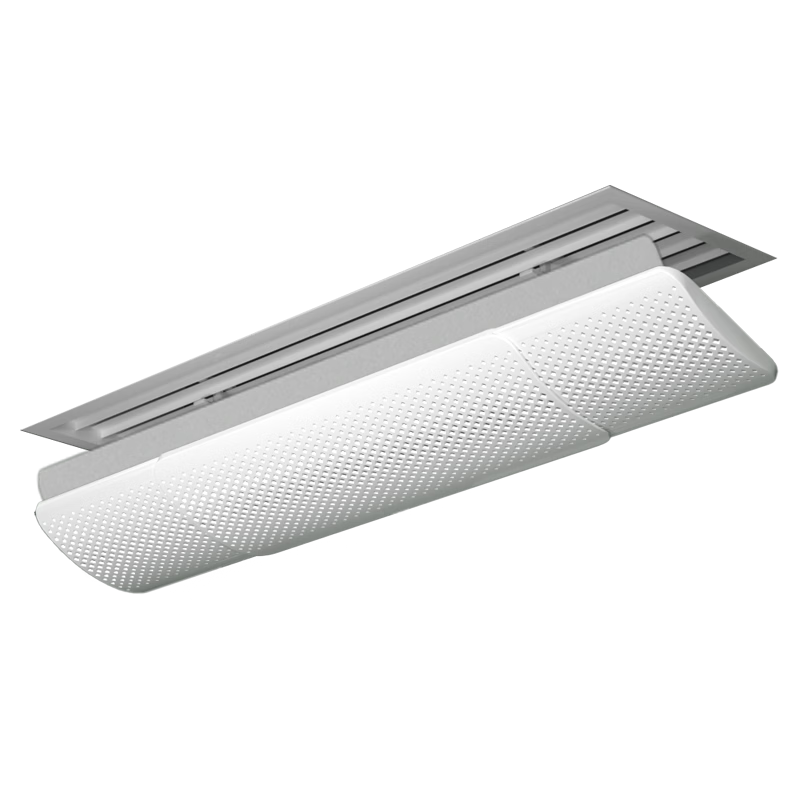 Naxiannv Central Air Conditioning Wind Deflector, Anti-Direct Blowing Extendable Office Wind Shield Guide Plate, Large Size Filter Cotto
