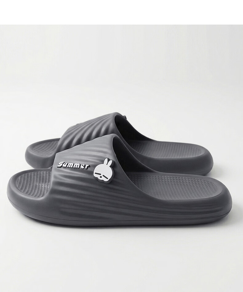 MashiMaro EVA Casual Unisex Slippers Couple Home Bathroom Shower Soft Sole Slippers 12