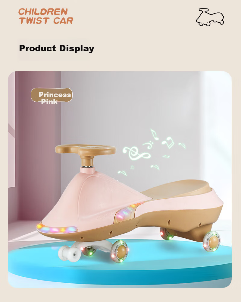 Strolex Kids Twist Ride-On Car for Ages 1-5-8, Swing Car, Toddler Scooter, Boys and Girls Baby Ride-On Toy Car 13