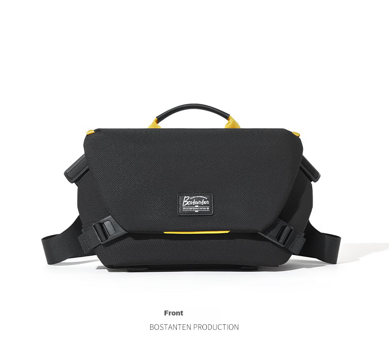 BOSTANTEN Men's Multifunctional Casual Commuter Large Capacity Sports Shoulder Bag for Cycling and Travel 10