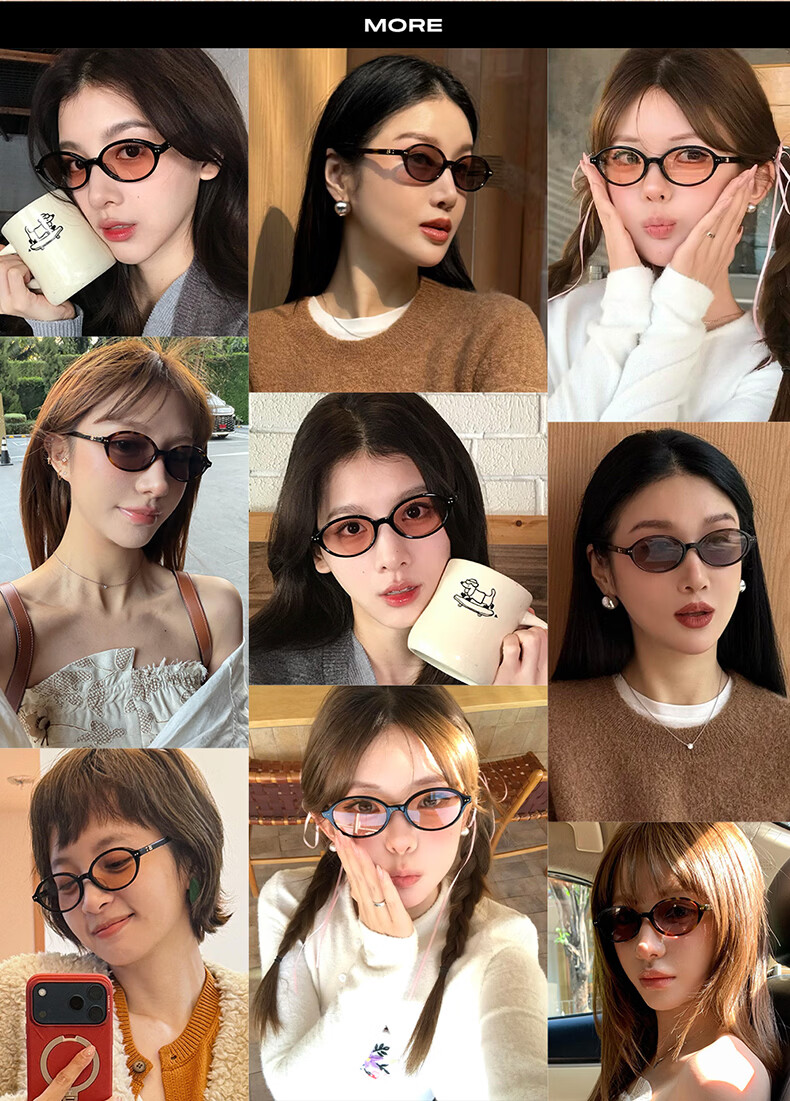 BOLON Bolon Eyewear 26 New Yang Zi Same Style Retro Sunglasses UV Protection Driving Sunglasses Women BL3257A26 3