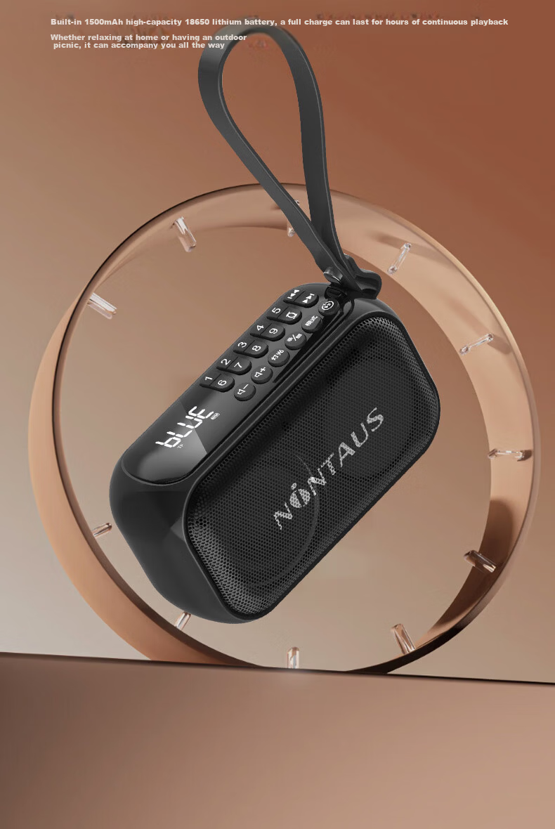 Jinzheng JZ27 2025 New Bluetooth Speaker Portable Outdoor Small Large Volume Square Dance Multifunction Player Card Slot Rechargeable Elderly Music Radio 14
